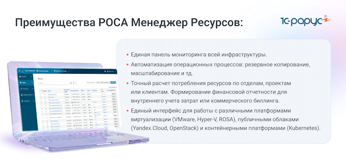 РОСА Менеджер Ресурсов
